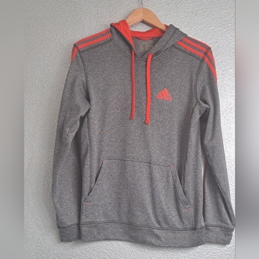 Adidas Women's Grey Pullover Hoodie Size S - Picture 1 of 6
